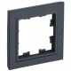 BRITE Рамка 1-ая РУ-1-БрГ графит  BR-M12-K53  IEK