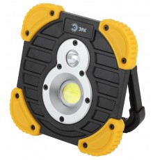 Фонарь прожекторный  PA-801 серия "Практик" [10Вт COB, 3,3 Ач, диммер, IPX6, PowerBank, кор.]  Б0036614  ЭРА