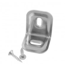 Угол мебельный 26х31х27 с шурупом (2 шт) цинк - пакет ( 0,03949 кг)  110079  Tech-KREP