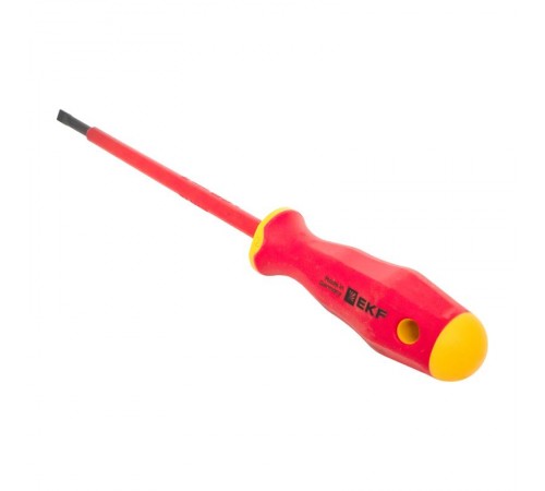 Отвертка Professional SL4х0.8 мм VDE 1000В sl-4-0.8-pro-inEKF
