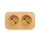 Quteo Сосна Розетка 2-я с заземлением  782293  Legrand