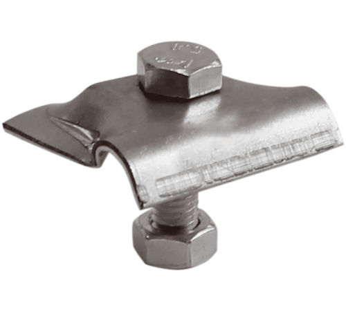 Зажим соединительный круглого проводника 8-10 мм, оцинк.91071Ezetek