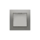 AtlasDesign Сталь Выключатель 1-клавишный, сх.1, 10АХ, (в сборе с рамкой), быстрозажимные клеммы  ATN000912S  SE