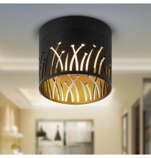 Светильник настенно-потолочный спот  OL54 BK под лампу GX53 черный IP20  Б0061192  ЭРА