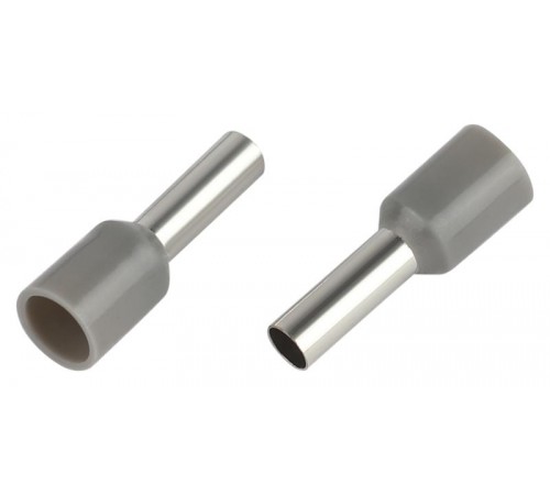 Наконечник-гильза ЭРА NO-225-06 НШвИ 4,0-9 с изолированным фланцем (упаковка 10 шт.)   Б0063353  ЭРА