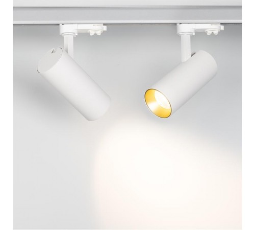 Светильник SP-POLO-TRACK-LEG-R65-8W Warm3000 (WH-GD, 40 deg)  027475  Arlight