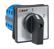 Переключатель кулачковый ПК-1-53 32А 3P "1-2" IP65  pk-1-53-32-65  EKF