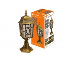 Светильник садово-парковый НПУ Беседка 60Вт ЛН/КЛЛ/LED Е27 IP54 стойка, матовое/бронза  SQ0330-0334  TDM