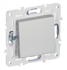 SKANDY Выключатель 1-клавишный перекрестный 10А SK-V03S серебряный   SK-V13-0-10-K23  IEK