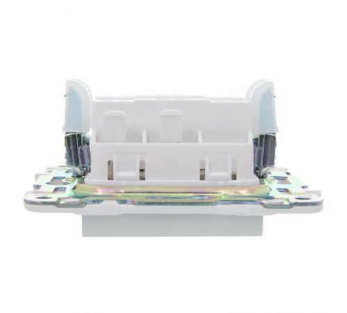 SKANDY Выключатель 1-клавишный перекрестный 10А SK-V03S серебряный   SK-V13-0-10-K23  IEK