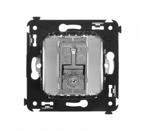 Розетка TV в стену, проходная, "Avanti", "Белое облако"  4400513  DKC