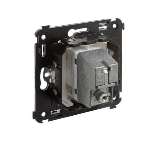 Розетка TV в стену, проходная, "Avanti", "Белое облако"  4400513  DKC