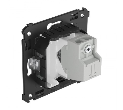 Розетка TV в стену, проходная, "Avanti", "Белое облако"  4400513  DKC