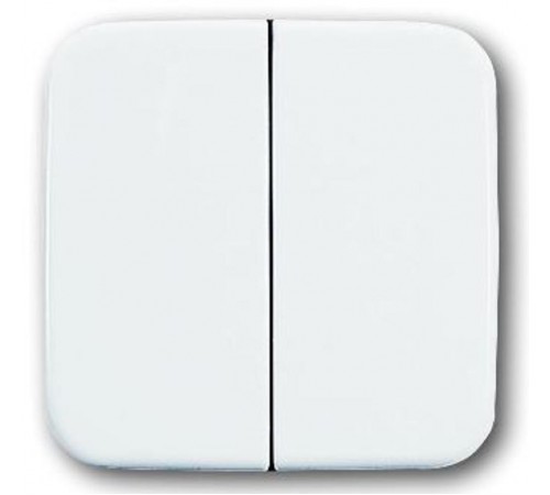 Клавиша для механизма 2-клавишного выключателя/переключателя/кнопки, серия Reflex SI, цвет альпийский белый  1731-0-1993   2CKA001731A1993  ABB