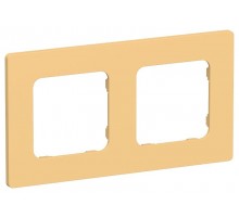 FLITE Classic Рамка 2-ая РУ-2-К-ФлЗ золотарникIEK  FI-M22-32-20-K90  IEK