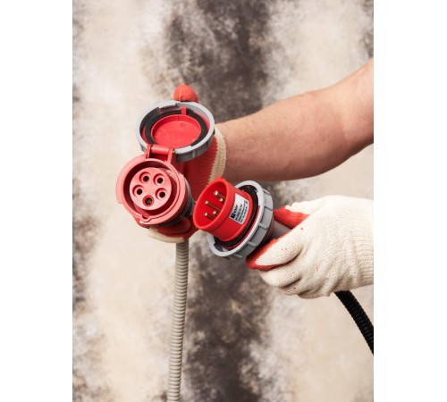 Вилка переносная 0152 3Р+РЕ+N 16А 380В IP67 EKF PROxima  ps-0152-16-380  EKF