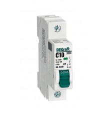 Выключатель автоматический без теплозащиты однополюсный ВА-103М 1P 10А характеристика C 6кА  12501DEK  Dekraft