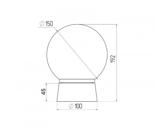 Светильник пылевлагозащищенный под лампу для ЖКХ НБП 01-60-004 60Вт, Е27, 220В, IP20 без лампы, пластик, пл-н полиэтилен  Б0048027  ЭРА