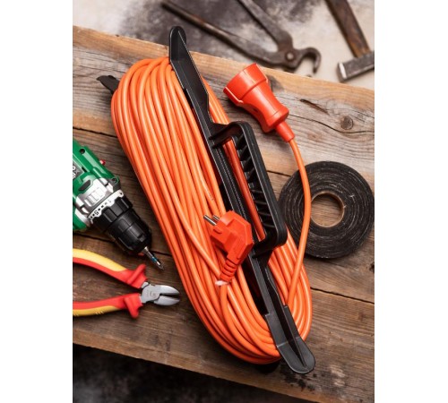 Удлинитель на рамке "Зевс 2.0" 40м с заземлением ПВС 3*1,0 16А/3,5кВт PROxima  USRB02-16-310-1-40  EKF