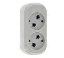 Колодка 2 гн. 10А 2,2кВт б/з Эксперт EKF PROxima  AKB10-2  EKF