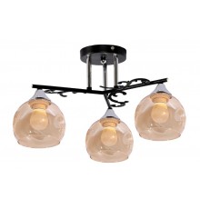 Светильник 11277В-2/3 черн.хром (Плафон 8425) НПБ 01-3х60-209 Е27  1005404863  Элетех