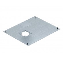 Крышка канала OKA с монтажным отверстием Telitank 400x500x4 мм (сталь) (OKA D 500 DAT)  7425046  OBO Bettermann