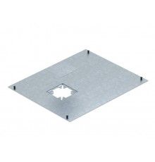 Крышка канала OKA с монтажным отверстием Telitank 400x500x4 мм (сталь) (OKA D 500 DAT)  7425046  OBO Bettermann