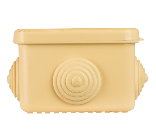 Коробка распределительная КМР-030-036 пылевлагозащитная, 4 мембранных ввода (65х65х45) светлое дерево EKF PROxima  plc-kmr2-030-036-s  EKF