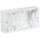 Simon 15 Белый Монтажная коробка для накладного монтажа, 2 поста  1590752-030  Simon