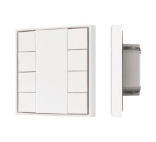 INTELLIGENT ARLIGHT Кнопочная панель KNX-301-22-8-SH-IN White (BUS, Frame) (IARL, IP20 Пластик, 3 года)  037723  Arlight
