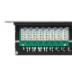 Патч-панель высокой плотности TERACOM PRO 19'' Cat.5E 1U неэкранированная UTP 48 портов RJ-45 Dual IDC с органайзером  TRP-PPNL-5EUTP-C1U48  EKF