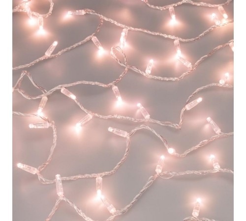 Светодиодная гирлянда ARD-STRING-CLASSIC-10000-CLEAR-100LED-STD Rose Gold (230V, 7W) (Ardecoled, IP65)  025789  Arlight