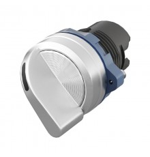 Головка переключателя на 2 положения с возвратом стандартная ручка, черный, алюминий  M22S-M2A  DKC