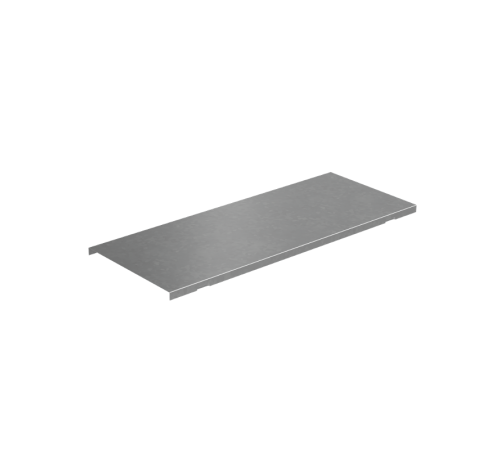 Крышка на верт. Т-ответвитель переходник 500-600 мм с разворотом трассы на 90 гр. "ПЛЮС" (нижняя часть больше исходной)  KTDPVplus90-500-600   КМ-пр