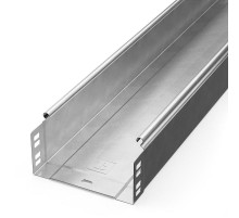 Лоток неперфорированный Стандарт INOX (AISI 304) 150х80х3000 (0,8 мм) (3 м/уп)  PR16.2312  Промрукав