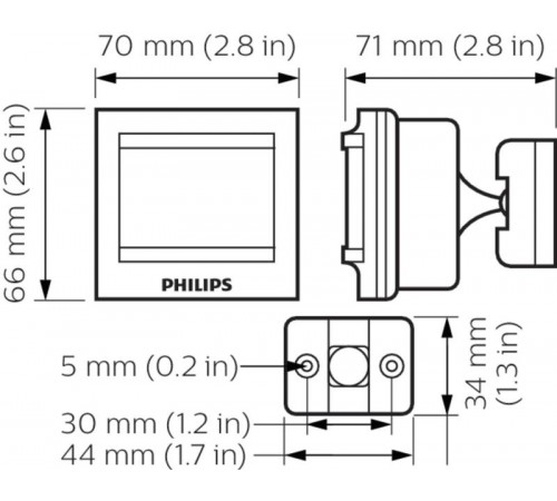 Мультисенсор DUS30-LHB-DALI  913703015609  Philips