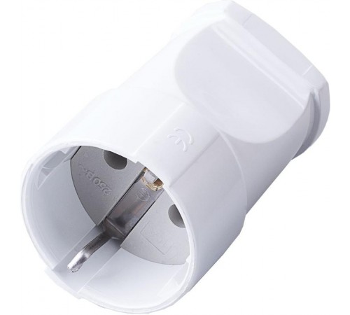 PST16-40-200 Розетка переносная 1-местная с/з, 250В,16А, белый  32853  STEKKER