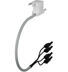 Разъем для цепей напряжения COR-T-4-4, четырехполюсный, с кабелем, 4 серых зажима  1SNA167935R1000  TE