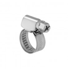 Хомут-стяжка кабельная стальная червячная 10-16 мм, упаковка 50 шт.  07-0610  REXANT