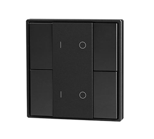 Кнопочная панель 4-х кл. (2 группы), пластиковый корпус, черный DA-SW-G2-PB  DA-SW-G2-PB  VARTON