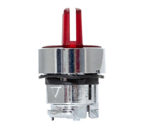 Исполнительный механизм переключателя ХB4 красный на 2 положения с фиксацией, с подсветкой с короткой ручкой EKF PROxima    XB4BD2FL-R   EKF 