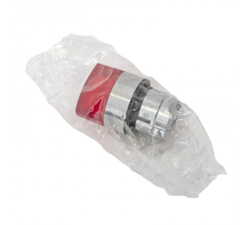 Исполнительный механизм переключателя ХB4 красный на 2 положения с фиксацией, с подсветкой с короткой ручкой EKF PROxima    XB4BD2FL-R   EKF 