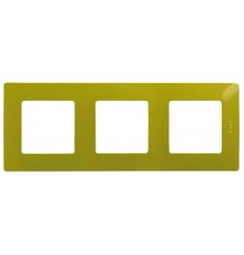 Etika Зеленый папоротник Рамка 3-ая  672543  Legrand