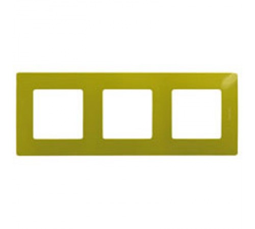 Etika Зеленый папоротник Рамка 3-ая  672543  Legrand