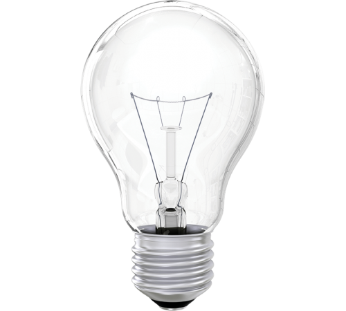 Лампа накаливания ЛОН OI-A-60-230-E27-CL  71662  ОНЛАЙТ
