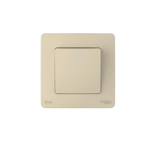 Blanca Бежевый С/У IP44 Переключатель 1-клавишный (сх.6), 10AX, 250В  BLNVS410607   SE