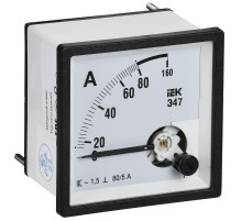 Амперметр Э47 40/5А кл. точн. 1,5 72х72мм  IPA10-6-0040-E  IEK