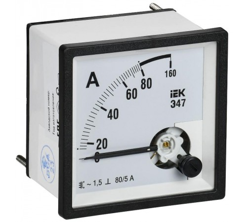 Амперметр Э47 40/5А кл. точн. 1,5 72х72мм  IPA10-6-0040-E  IEK