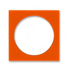 ABB Levit Оранжевый / дымчатый чёрный Сменная панель на розетку с з/к Оранжевый  ND5519H-B500 66  2CHH190500B8066  ABB