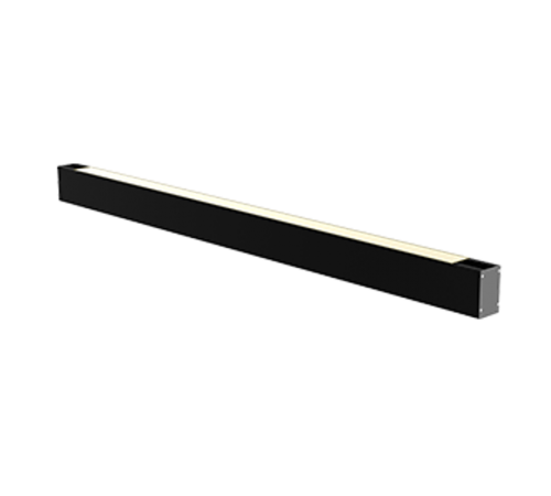 Светильник светодиодный Х-line Up&Down один.подвесн 45Вт 4000К 1499x63x100мм RAL9005 черный муар DALI опал 2 торц.кр.V1-R0-92825-02OPD-4004540VARTON